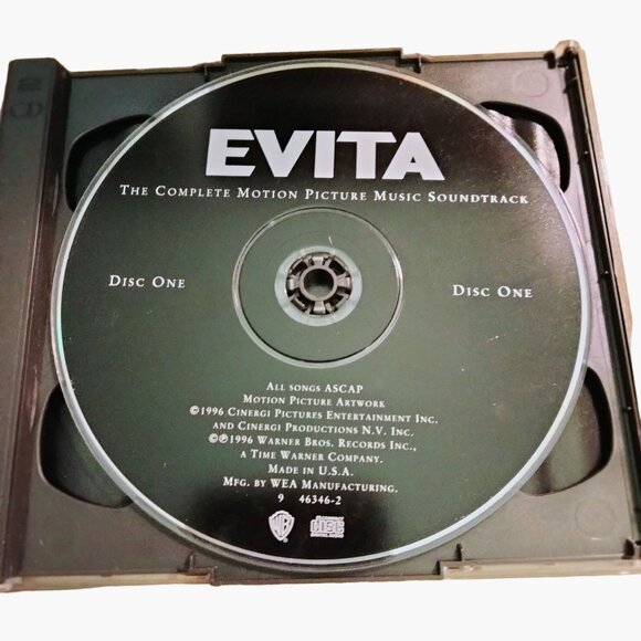 Evita The Complete Motion Picture Music Soundtrack CD - Picture 4 of 5